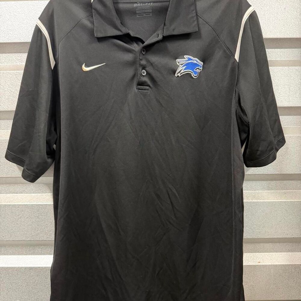 Nike Men's Black Polo-shirts
